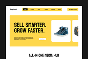 Figma E-commerce Management Template, a Landing Page Template by Musara (Thumbnail 2 of 5)