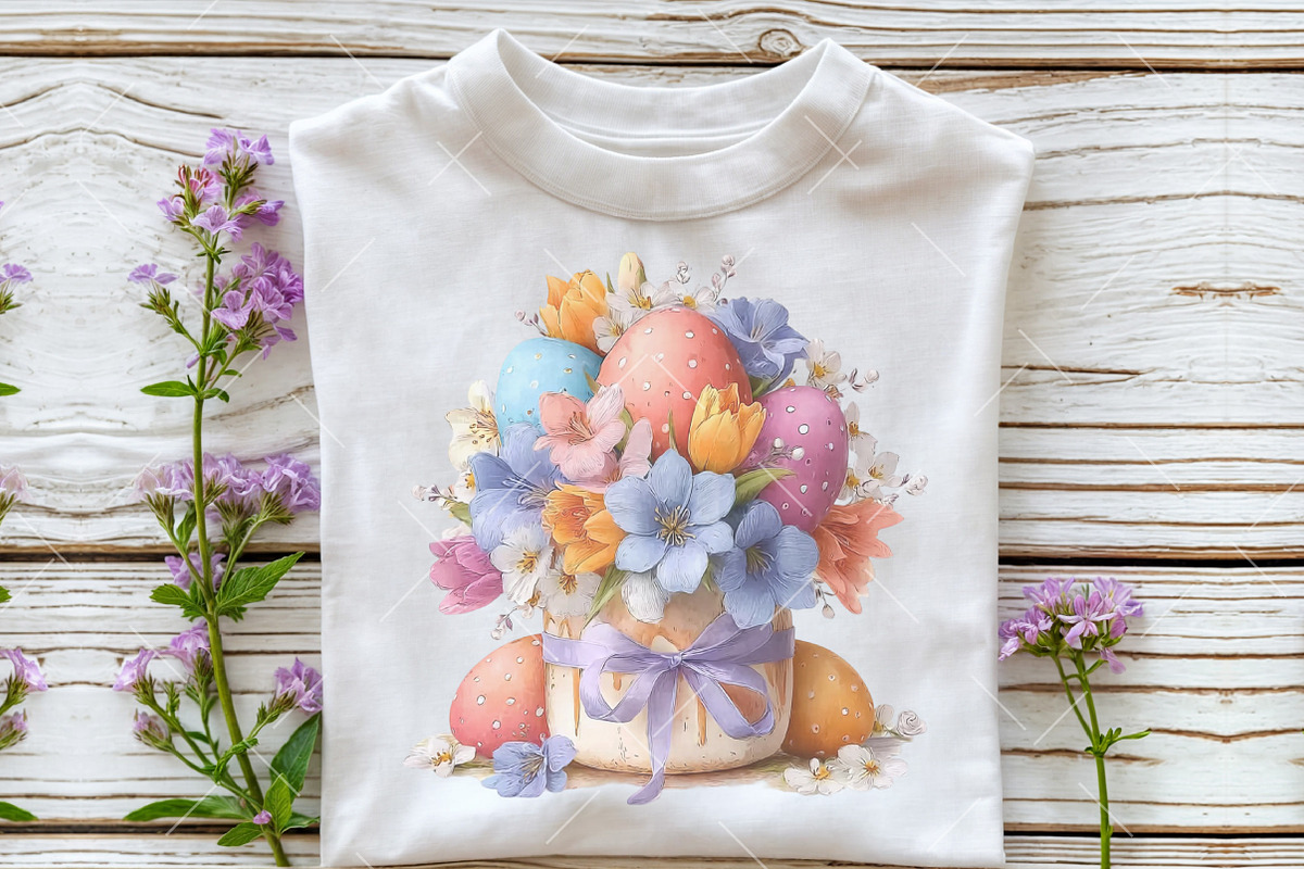 Whimsical Easter Egg Clipart, an Illustration by OK Design (Photo 4 of 6)