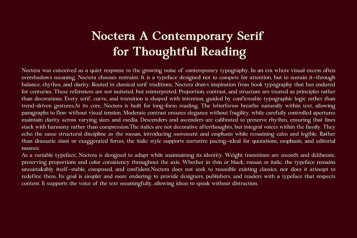 Noctera Modern Editorial Serif Font, a Serif Font by LuhopCreative (Photo 14 of 15)