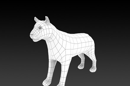Low Poly Tiger 3D Model, an Animal 3D Model by theresumepark