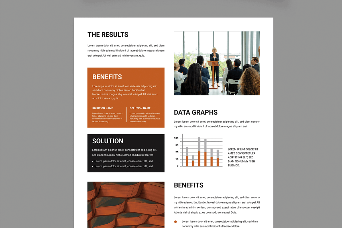Case Study Template, a Stationery Template by MightyDesign (Photo 4 of 8)
