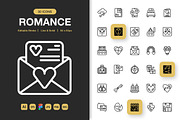 Romance Icons, an Icon by Spacepixel Creative (Thumbnail 1 of 3)