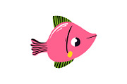 Cute Mediterranean Sea Life Clipart, a Seasonal Illustration by the_myro (Thumbnail 5 of 6)