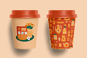 Tea Drinking Collection, an Object Illustration by Renberrry.Store (Thumbnail 6 of 13)