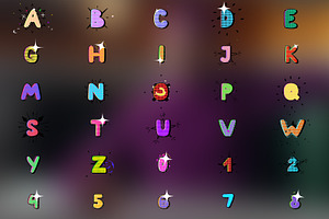 Comics Animated Alphabet for DaVinci, a Templates & Theme by 2dfx