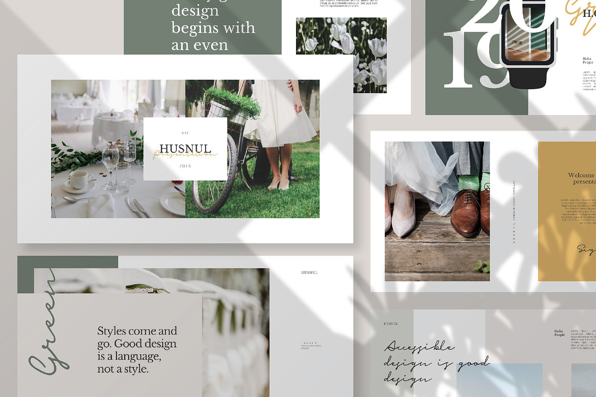 HUSNUL Keynote Template, a Presentation Template by Angkalimabelas (Photo 1 of 8)