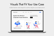 Corporate Solutions Illustrations, a Work Illustration by Creative Stall (Thumbnail 4 of 17)