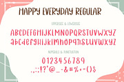Happy Everyday - Cute Font Duo, a Handwritten Font by AnningArts (Thumbnail 7 of 8)