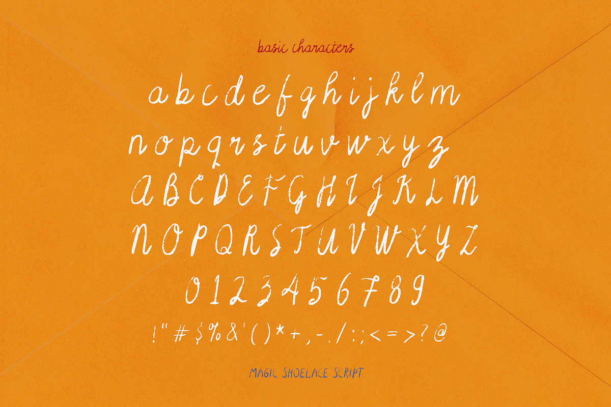 Handwritten Magic Shoelace Script, a Script Font by Perplexitics (Photo 8 of 10)