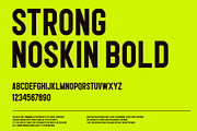 Noskin, a Sans Serif Font by Lemockup (Thumbnail 2 of 9)
