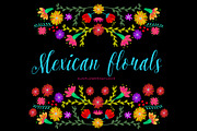Mexican Watercolor Floral clipart, an Illustration by Sunflower Day Love (Thumbnail 2 of 5)