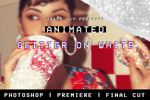 Animated Glitter & Sparkling Overlay