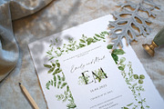GREEN FOREST watercolor collection, an Object Illustration by long summer (Thumbnail 15 of 17)
