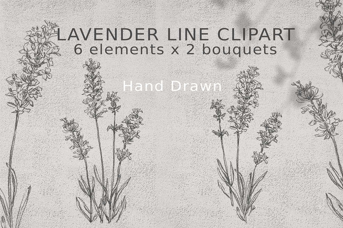 boho lavender clipart, an Illustration by JULIA x JULIE's ART (Photo 1 of 6)