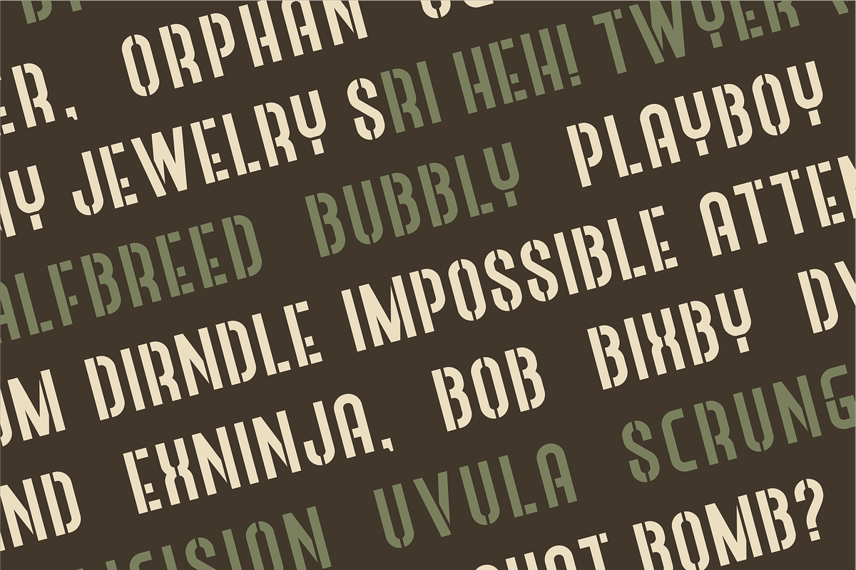 Recalium Stencil preview 2