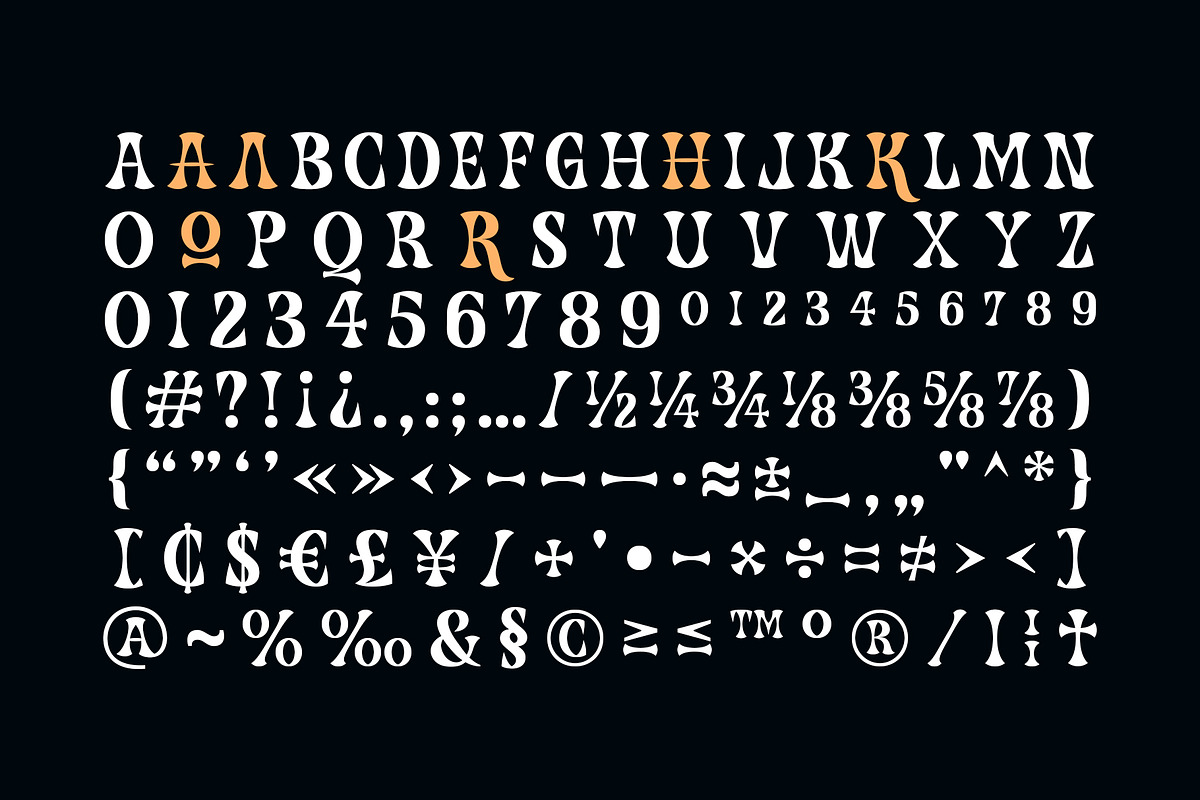 Caupako Font, a Serif Font by trustha (Photo 14 of 15)