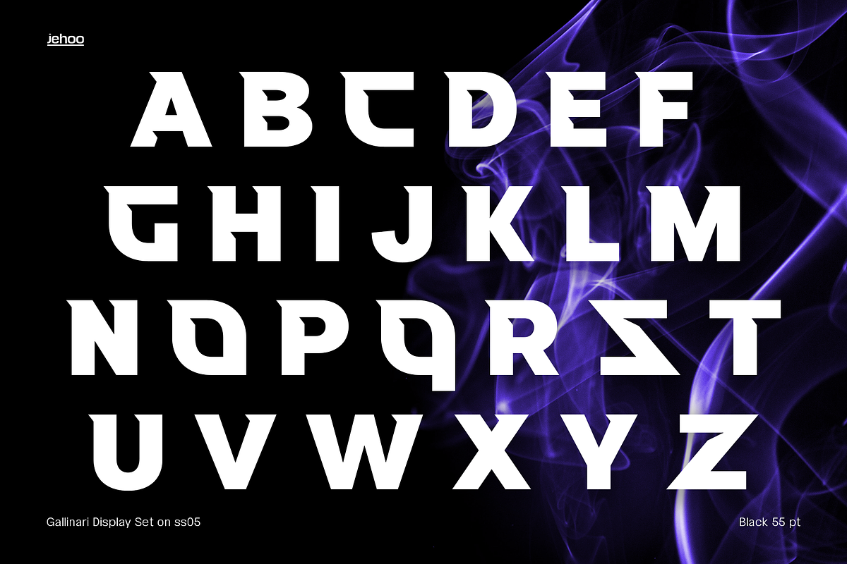 Gallinari - Modern Grotesk 36 Fonts, a Sans Serif Font by Jehoo Creative (Photo 11 of 14)