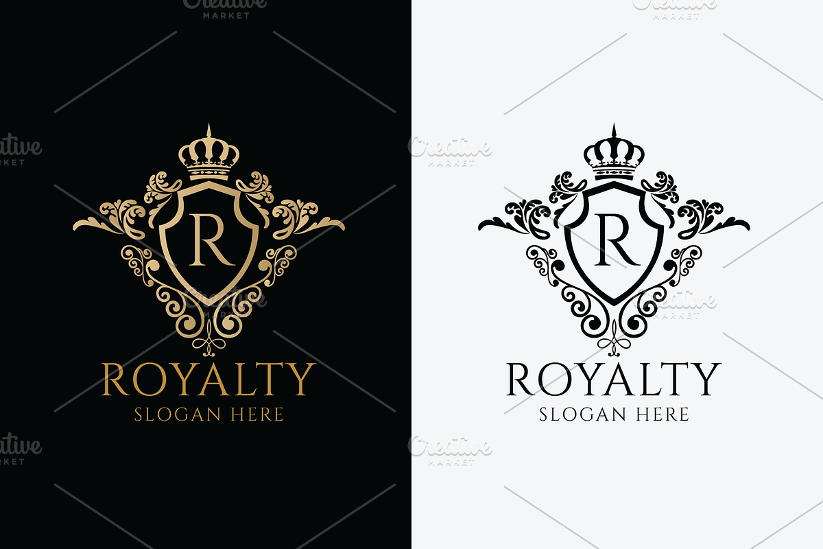 Royalty Letter R Logo, a Branding & Logo Template by Design_Planet