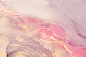 Pink Ink Fluid Textures