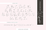 Signature Font La Pequeña, a Script Font by pixelcolours (Thumbnail 6 of 6)