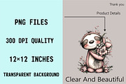 Mother’s Day Animals Clipart, an Illustration by SVGArt (Thumbnail 4 of 9)