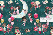 Valentine Doodles Seamless Patterns, a Pattern Graphic by KaramfilaS (Thumbnail 4 of 18)