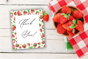 Strawberry Seamless Patterns