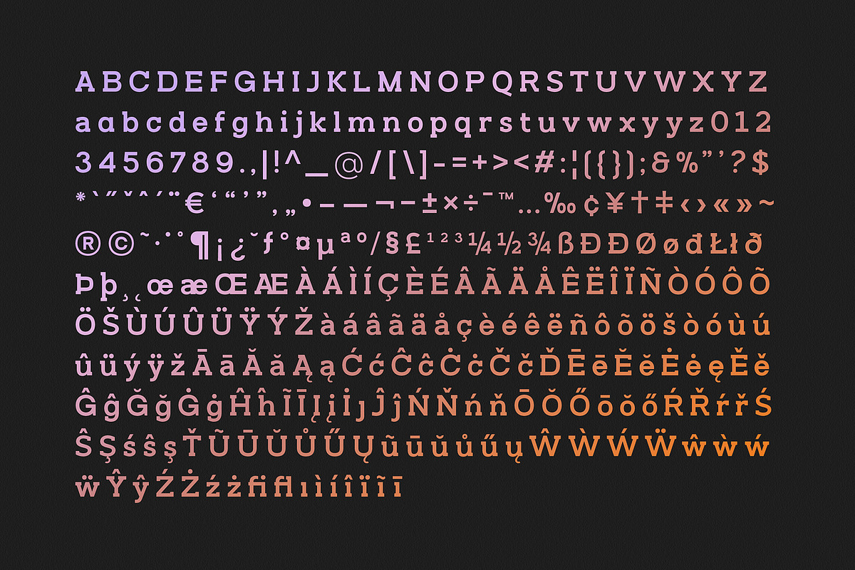Orslab V01, a Slab Serif Font by OWL KING (Photo 3 of 9)