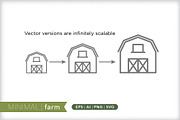 Minimal farm icons, an Outline Icon by Picture Window (Thumbnail 4 of 5)