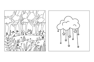 Nature Coloring Pages