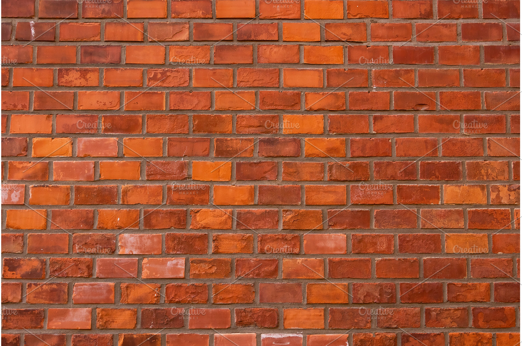 Red brick wall texture grunge, an Abstract Photo by WildMedia