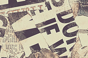 Grungy Newspaper Texture/Background, a Texture Graphic by Eddie Cloud (Thumbnail 3 of 4)