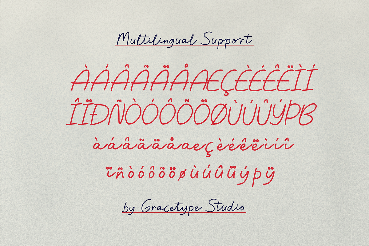 Looseform Pressure Script, a Script Font by gracetype_studio (Photo 12 of 12)