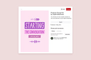 Podcast and Live Instagram Creator, a Social Media Template by Sparrow & Snow (Thumbnail 9 of 19)