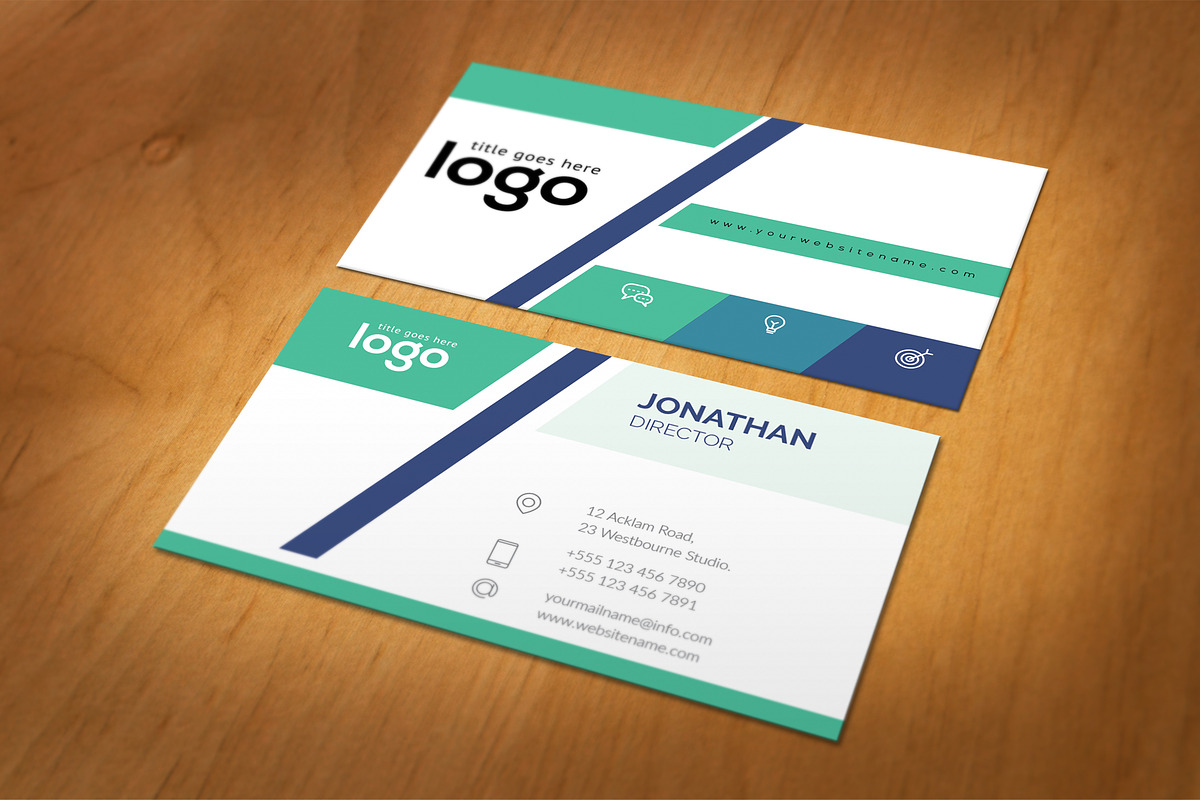 Business Card, a Business Card Template by ZAAS (Photo 3 of 3)