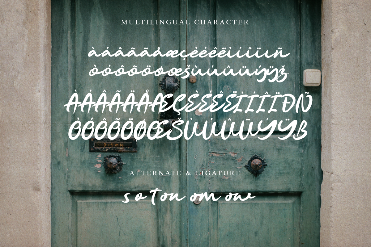 Bukalia Beautyfull Script Font, a Script Font by Ronny Studio (Photo 9 of 9)