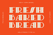 New York Bagel: A 20s Display Font, a Serif Font by DeliFreshTypeCo. (Thumbnail 3 of 6)