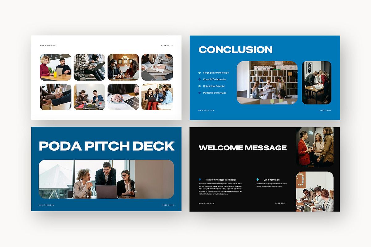 Poda : Pitch Deck Powerpoint, a Presentation Template by Punkl Camp (Photo 9 of 16)