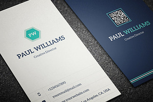 Minimal Corporate Business Card V2