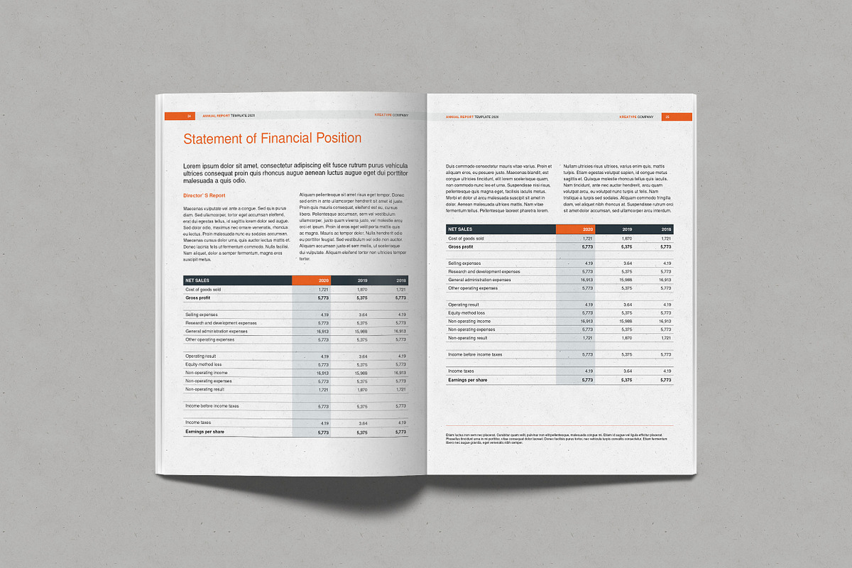 Kreatype Annual Report, a Brochure Template by Kreatype Studio (Photo 17 of 18)