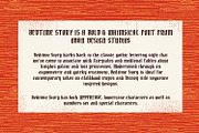 Bedtime Story Typeface, a Blackletter Font by Oban Jones (Thumbnail 5 of 5)