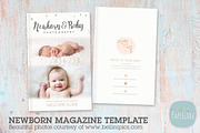 PG023 Newborn Photography Magazine, a Magazine Template by Paper Lark (Thumbnail 2 of 2)