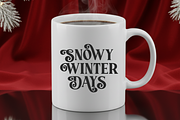 More Christmas - Modern Serif Font, a Serif Font by SaktiAvellin (Thumbnail 7 of 10)