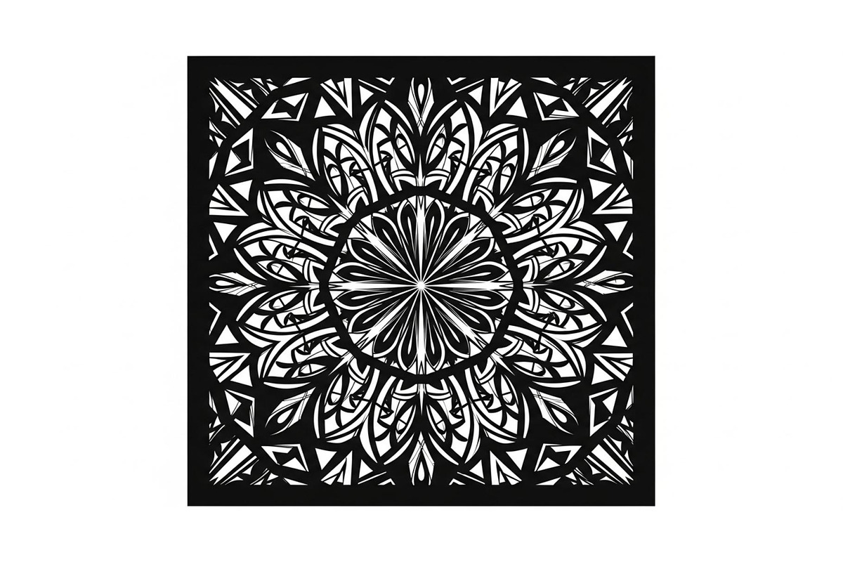 Geometric Mandala Vector Bundle, an Illustration by Designs_River (Photo 10 of 51)