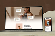 Monday: Squarespace 7.1 Template, a Squarespace Template by The Styled Square (Thumbnail 3 of 9)