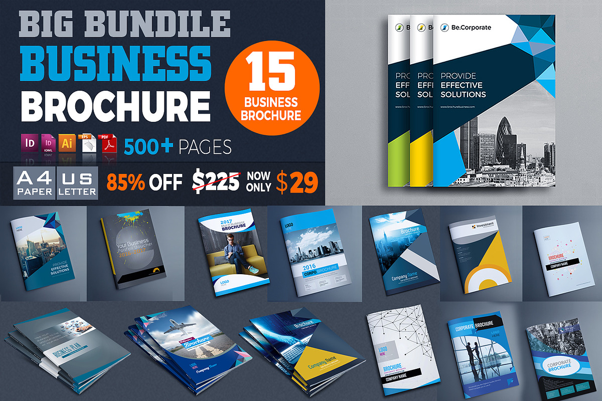 Brochure Bundle, a Brochure Template by artico