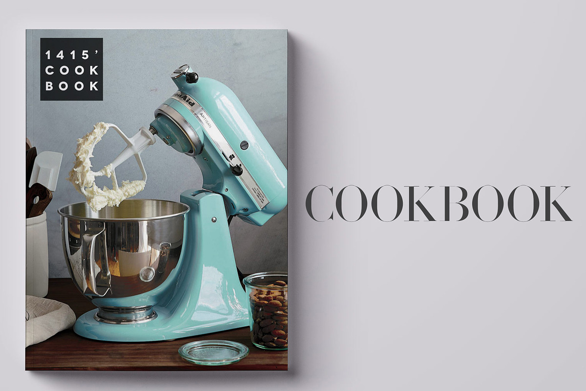 Indesign CookBook Template, a Brochure Template by Cristian Villegas Studio (Photo 1 of 6)