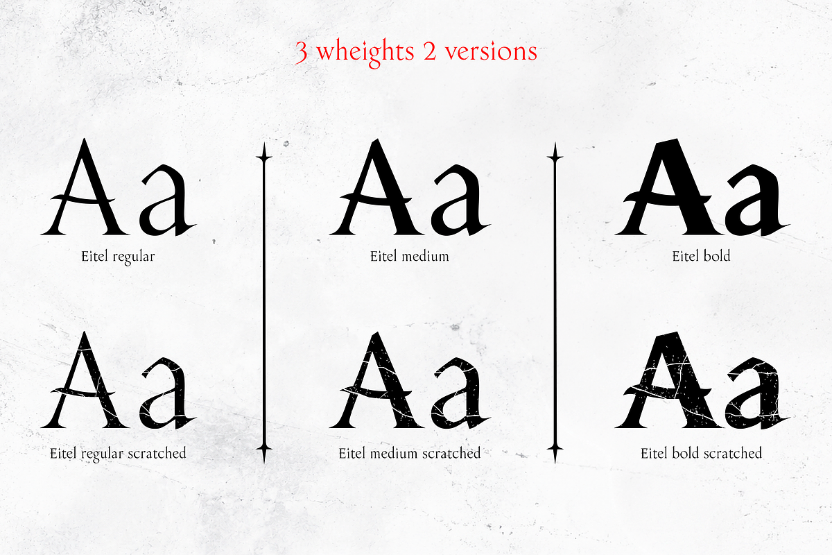 Eitel, a Serif Font by Rosario Nocera (Photo 2 of 11)