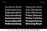 Brikton - Unique Slab Serif, a Slab Serif Font by Glyphofik x GudPap (Thumbnail 5 of 6)