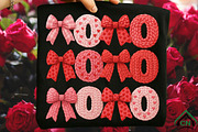 Faux Yarn Xoxo Valentine Png, an Illustration by Craft Nest (Thumbnail 2 of 7)